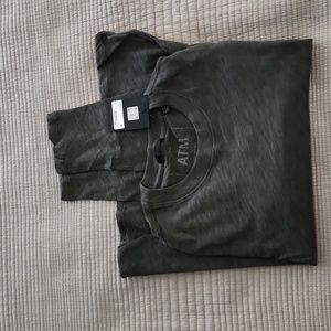 ATM long sleeve cropped Tee